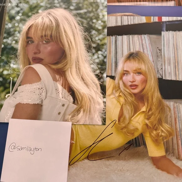 Sabrina Carpenter | Media | Signed Short N Sweet Vinyl